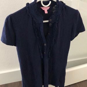 Lilly Pulitzer Navy shirt